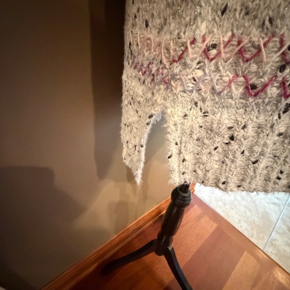 NWT Christopher & Banks Multicolored Speckled Mock Sweater, Size Large - Picture 10 of 14